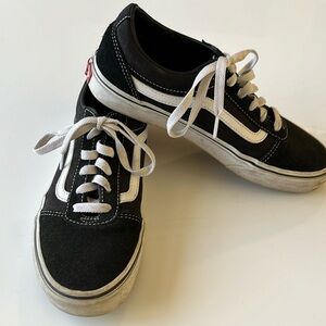 Vans classic old skool, suede and canvas